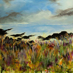 Print Landscapes - Foliage at the Coastal Path