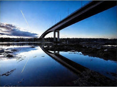 Co Derry - Foyle Bridge At Dusk, Derry