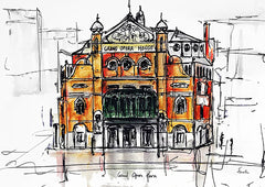 Sketchbook On Paper - Grand Opera House