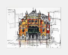 Sketchbook On Paper - Grand Opera House