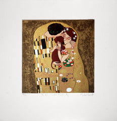 Gustav Klimt's Dog (The Kiss)