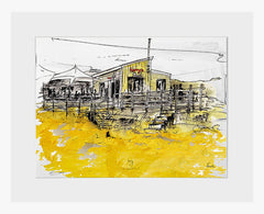 Sketchbook On Paper - Harry's Shack, The Strand, Portstewart