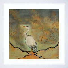 Print Landscapes - Heron at the Marina