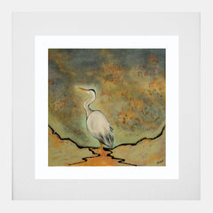 Print Landscapes - Heron at the Marina