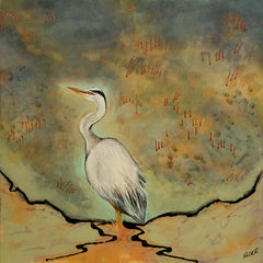 Print Landscapes - Heron at the Marina