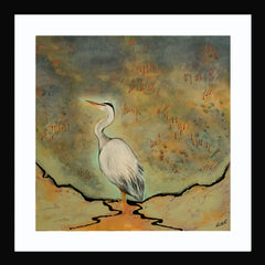 Print Landscapes - Heron at the Marina