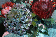 Hydrangeas And Peonies