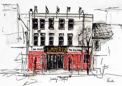 Sketchbook On Paper - Lavery's Belfast