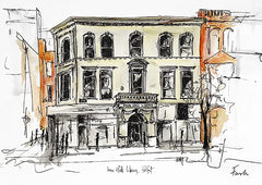 Sketchbook On Paper - Linen Hall Library, Belfast