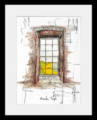 Sketchbook On Paper - Mussenden Temple Window