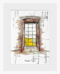 Sketchbook On Paper - Mussenden Temple Window