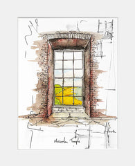 Sketchbook On Paper - Mussenden Temple Window