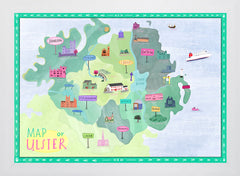 Places - Map of Ulster