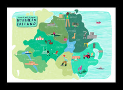 Places - Map of Northern Ireland