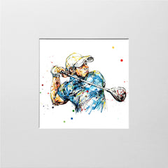 Print Open Edition Golf - Master Swing - Rory McIlory