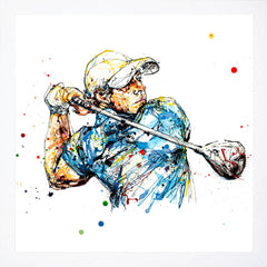 Print Open Edition Golf - Master Swing - Rory McIlory