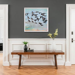 Original - Meanwhile The Geese Are Heading Home Again