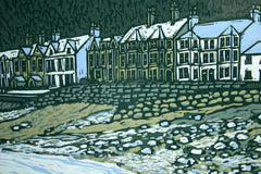 Linocut Print - Newcastle 1997