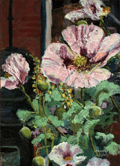 Poppies In The Garden