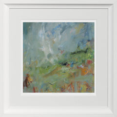 Print - Red Grasses 2