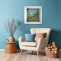 Print - Red Grasses 2