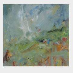 Print - Red Grasses 2