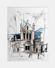 Sketchbook On Paper - Saint Anne's Cathedral, Belfast