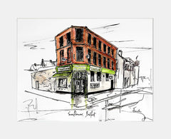 Sketchbook On Paper - Sunflower, Belfast