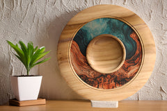 Platter With Granite Base