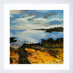 Print Landscapes - Skipping Stone beach