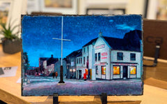 Decorative Slate - Starry Night At Neds