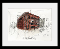 Sketchbook On Paper - The Telegraph Building, Belfast