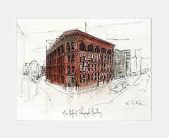 Sketchbook On Paper - The Telegraph Building, Belfast