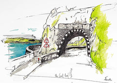 Sketchbook On Paper - The Coast Road