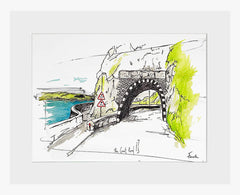 Sketchbook On Paper - The Coast Road