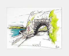 Sketchbook On Paper - The Coast Road