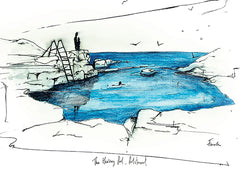 Sketchbook On Paper - The Herring Pool, Portstewart