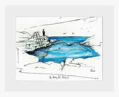 Sketchbook On Paper - The Herring Pool, Portstewart