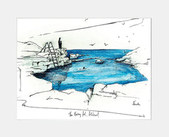 Sketchbook On Paper - The Herring Pool, Portstewart