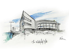 Sketchbook On Paper - The Waterfront Hall, Belfast