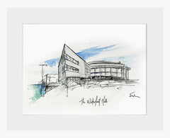 Sketchbook On Paper - The Waterfront Hall, Belfast