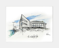 Sketchbook On Paper - The Waterfront Hall, Belfast