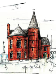 Sketchbook On Paper - Town Hall, Portrush