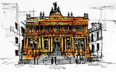 Sketchbook On Paper - The Merchant, Belfast