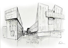 Sketchbook On Paper - Ulster University, York Street