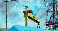 View Of The Cranes 1