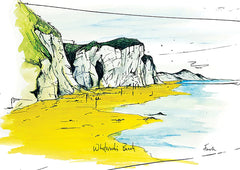Sketchbook On Paper - Whiterocks Beach