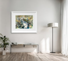 Print - Waterfall, Roe Valley