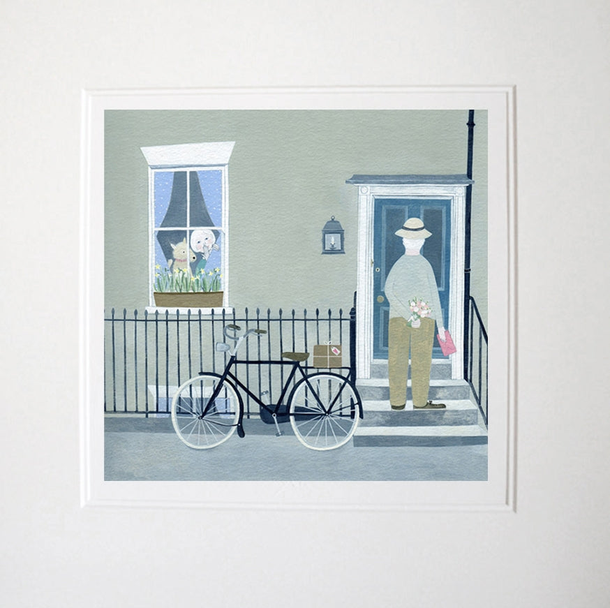 A Surprise Visit Unframed