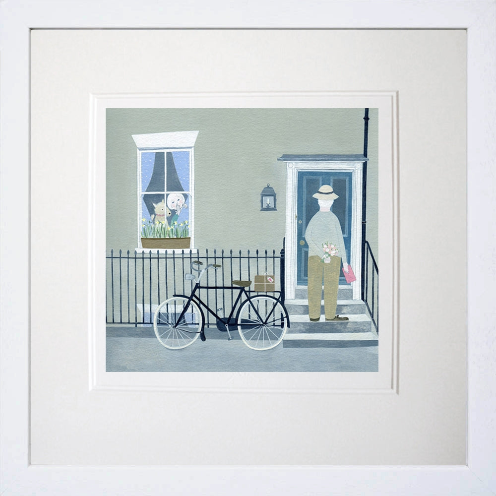 A Surprise Visit Framed